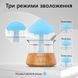 Ультразвуковой увлажнитель воздуха Doctor-101 Rainfall с эффектом дождя. Ночник гриб с увлажнителем воздуха, оригинал