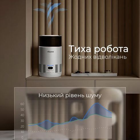 Очищувач повітря 3-в-1 Doctor-101 Omphal зі зволожувачем повітря та УФ-лампою