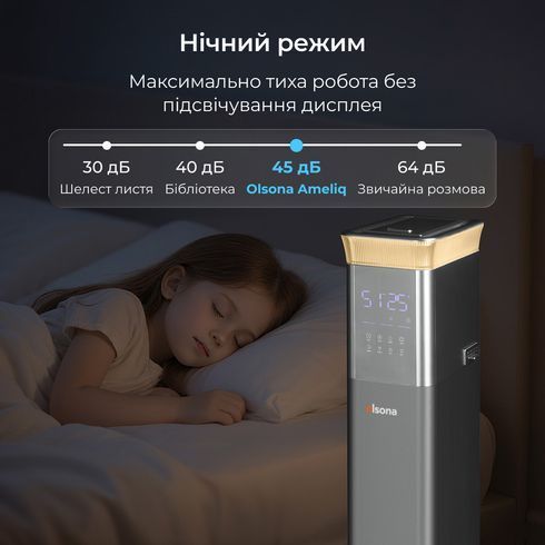 Мощный увлажнитель воздуха Ameliq для больших помещений. Ультразвуковой увлажнитель воздуха с теплым и холодным паром